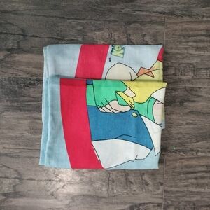 Colorful Cartoon Print Pokemon Pillow Cases Vintage